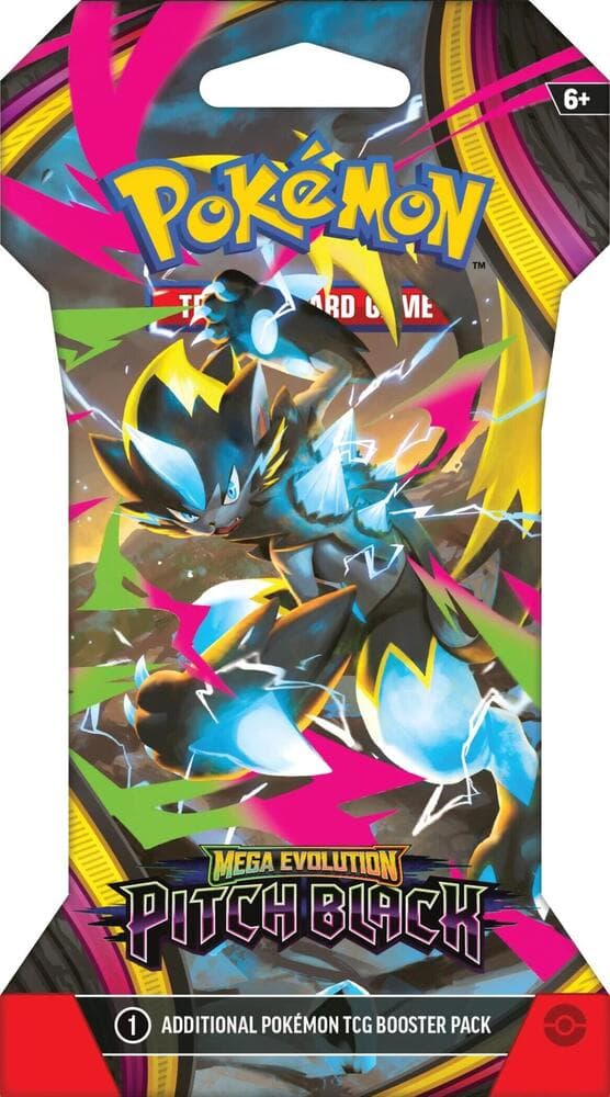 Pitch Black Sleeved Booster — Inglês — imagem de referência